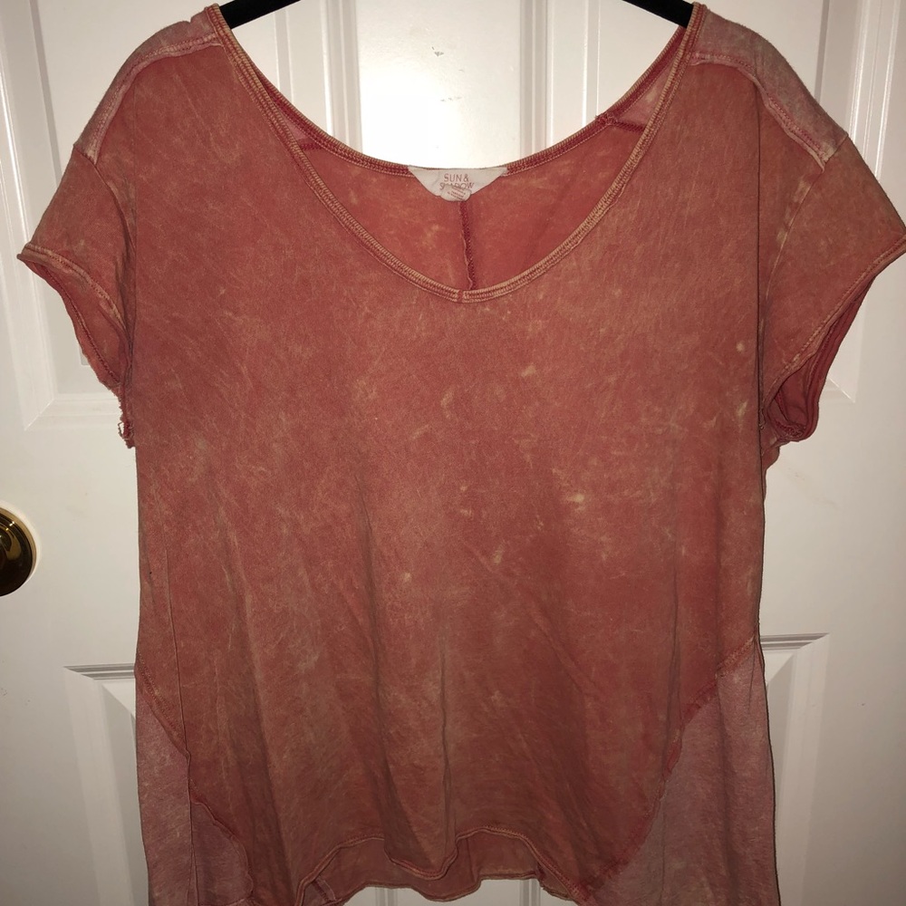 Light orange T-shirt